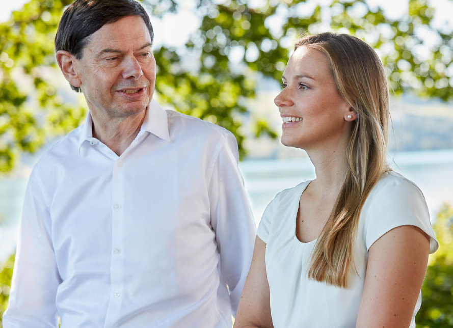 Dr Hans-Peter Zehnder et Milva Inderbitzin-Zehnder