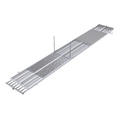 Cut-Out Zehnder ZFP Heating and cooling ceiling system Angled view