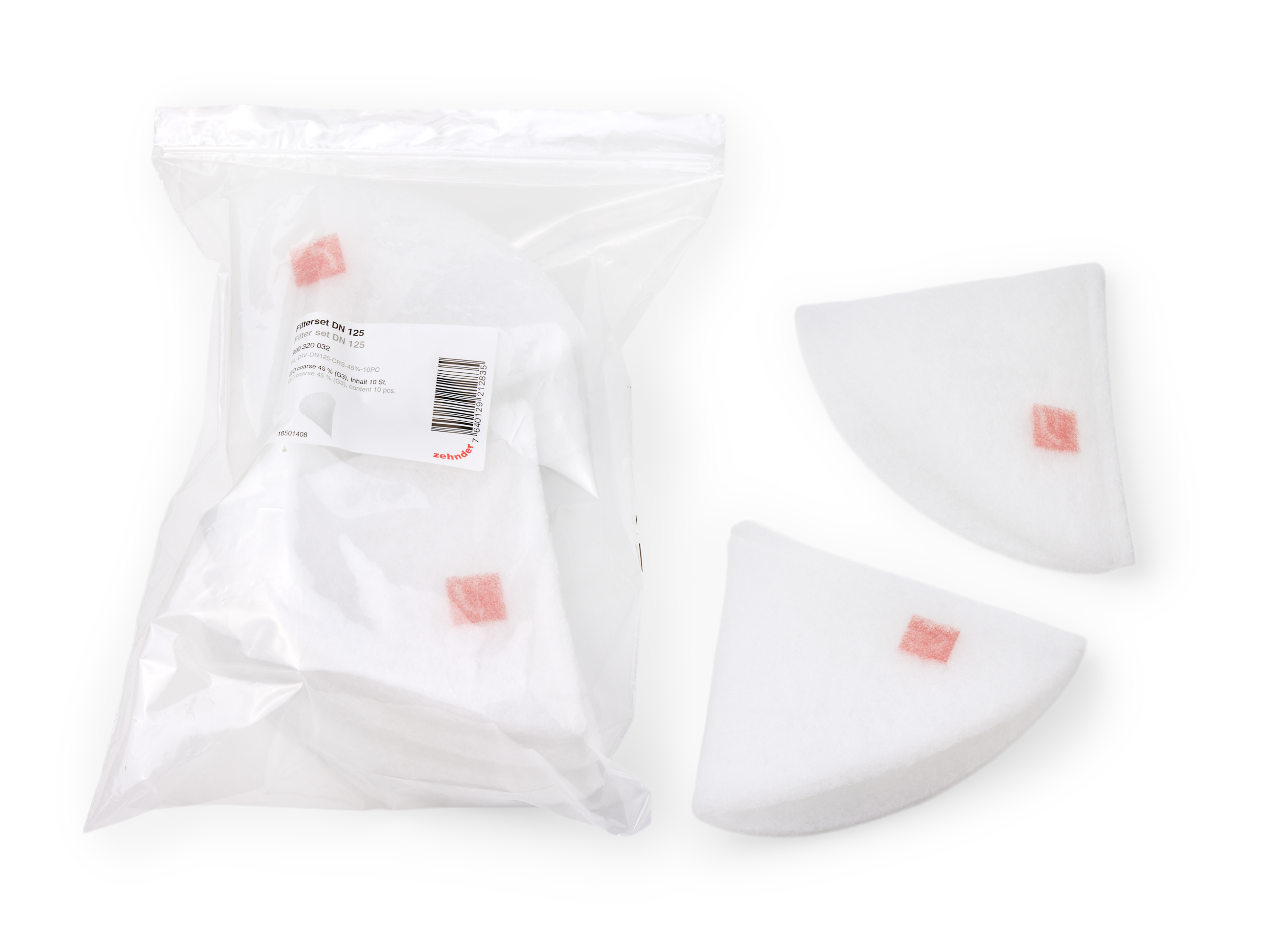 Filter für Abluftventil Zehnder ComfoValve Luna E, DN125