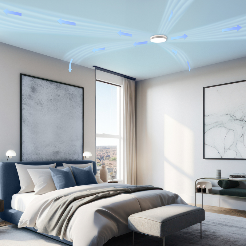 Camera da letto Valvole disco ComfoValve Luna