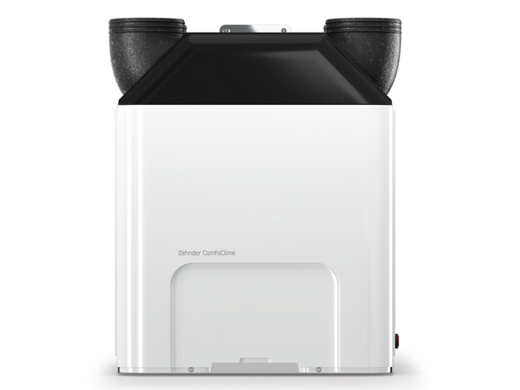Cut-Out Zehnder ComfoClime Q Comfortable indoor ventilation Front view