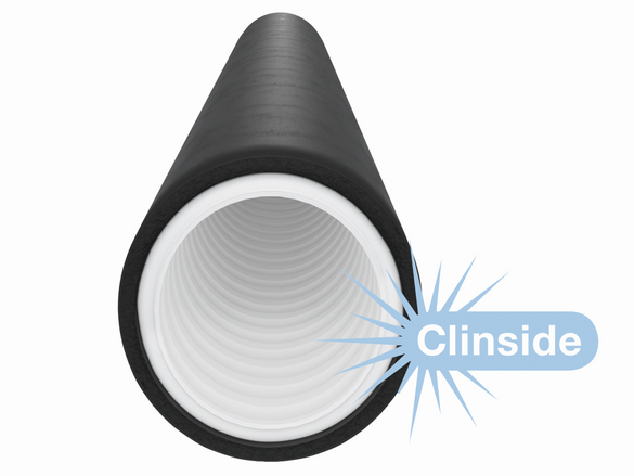 Il tubo di ventilazione isolato Zehnder ComfoTube Therm 90 clinside thermal shield