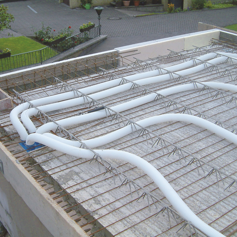 Reference Zehnder ComfoTube Comfortable indoor ventilation Top view