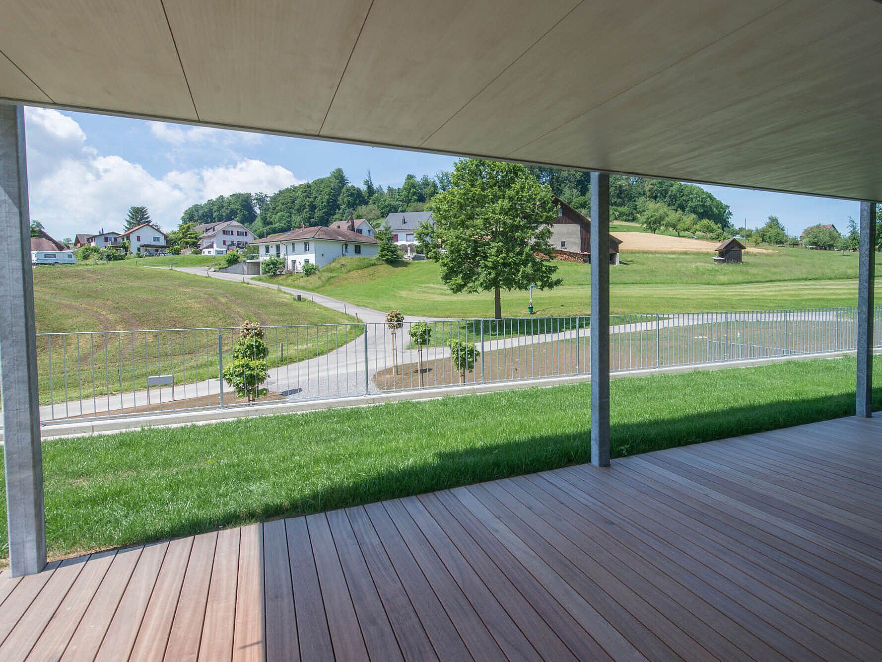 Holzterrasse