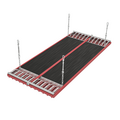 Cut-Out Zehnder ZFP Heating and cooling ceiling system Angled view