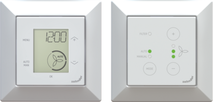 Unités de commande pour appareil de ventilation