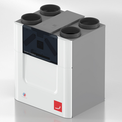 Zehnder ComfoAir Q ST Cut-Out Zehnder ComfoAir Q450 ST Comfortable indoor ventilation Angled view