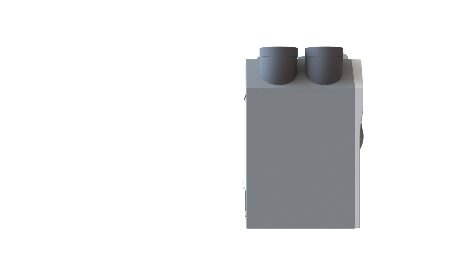 Cut-Out Zehnder ComfoAir 350 Comfortable indoor ventilation Front view