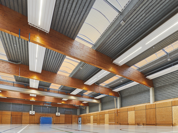 Reference ZBN Heating and cooling ceiling system Front view