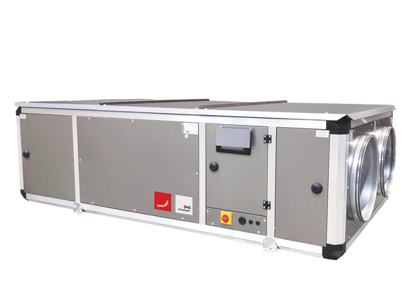 Cut-Out Zehnder Carma Comfortable indoor ventilation Angled view
