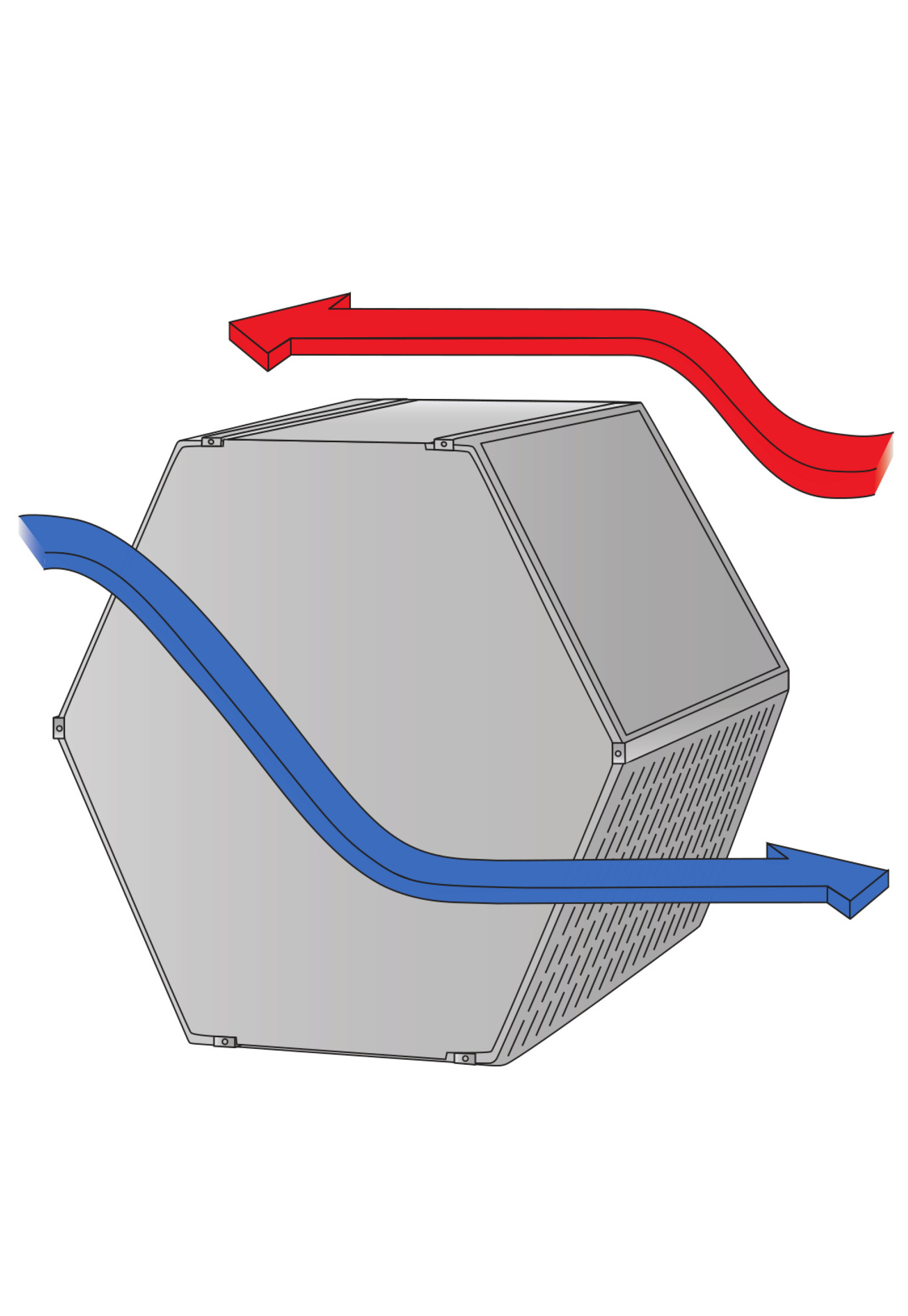 Dérivation intégrée sur les appareils de ventilation classiques
